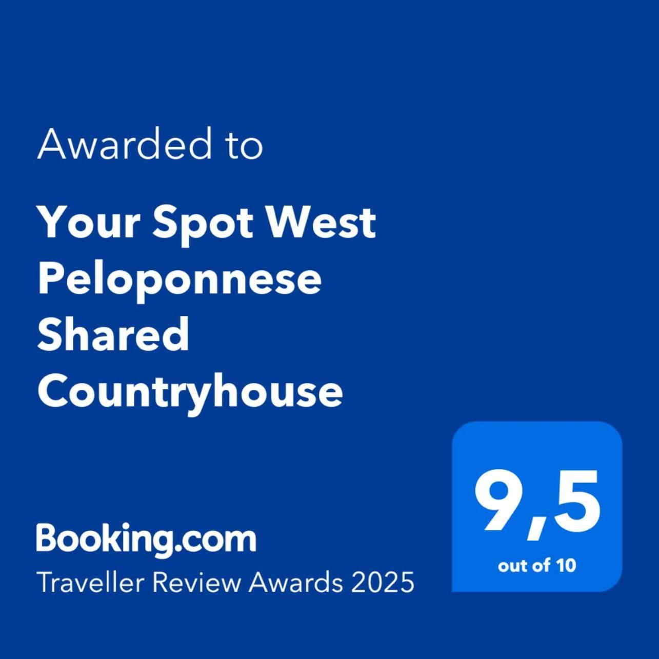 Your Spot West Peloponnese Shared Countryhouse Zacharo Luaran gambar